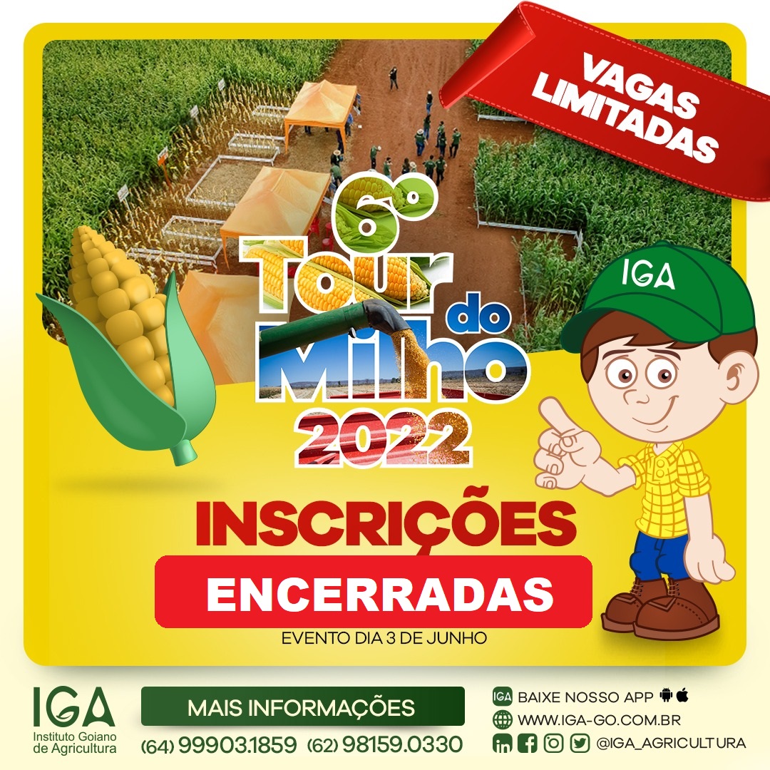 TOUR DO MILHO 2022 INSCRIÇÕES ENCERRADAS