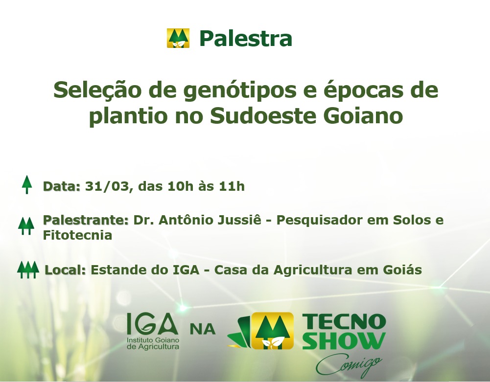 PROGRAMAÇÃO IGA TECNOSHOW 5