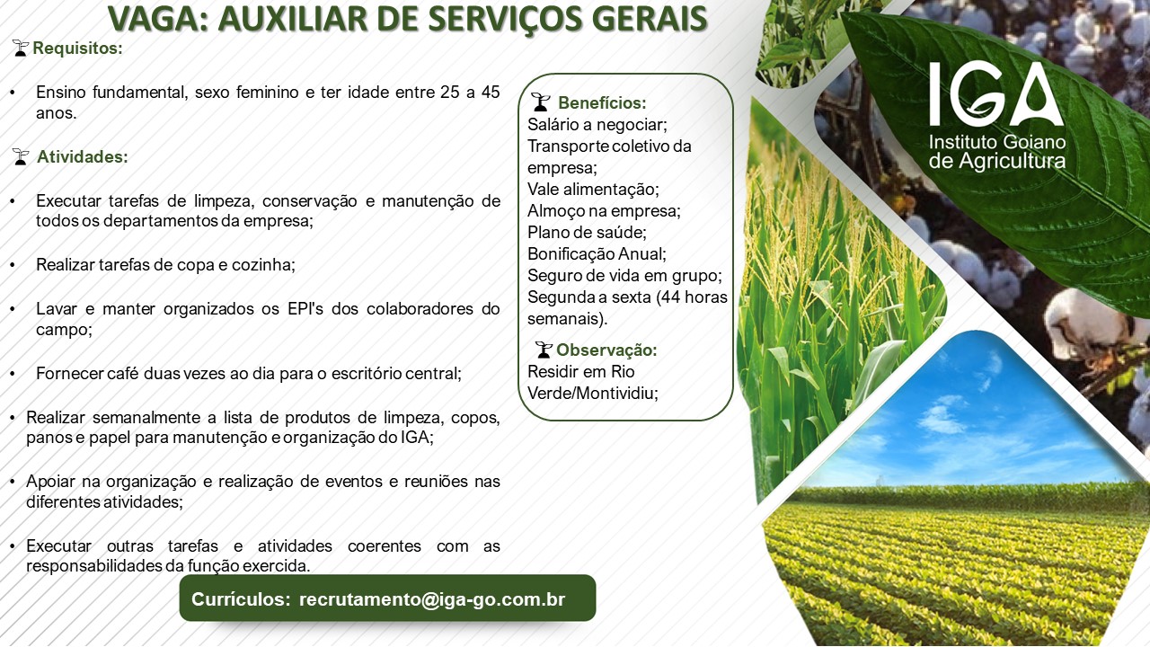 IGA SERVIÇOS GERAIS